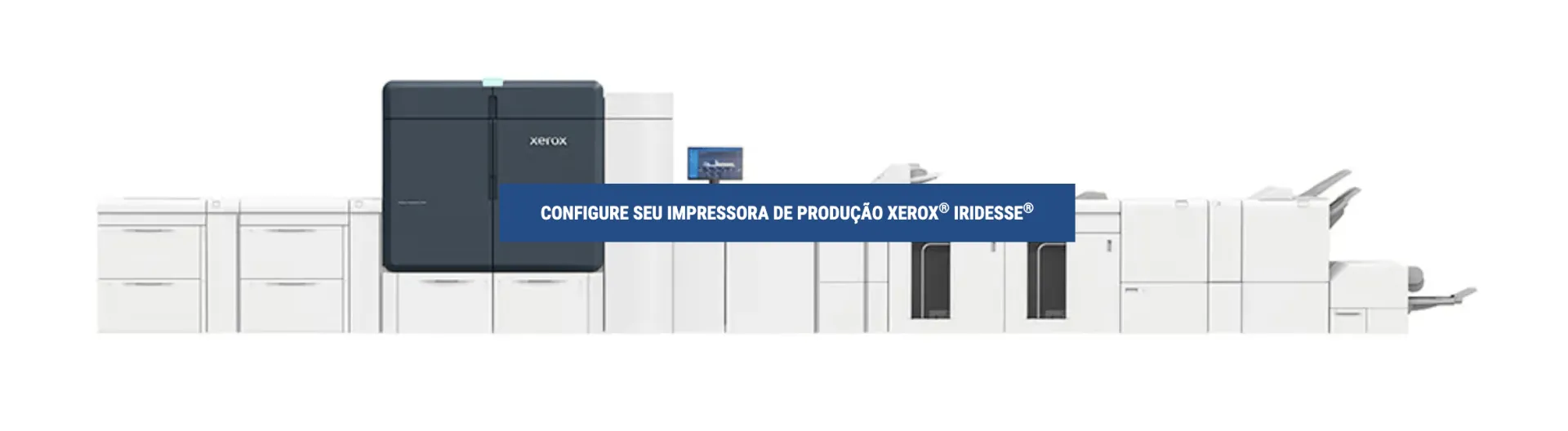 Impressora de produção Xerox® Iridesse®: Potencializa um futuro mais brilhante, proporcionando mais impacto por página impressa através do aprimoramento de especialidade digital.